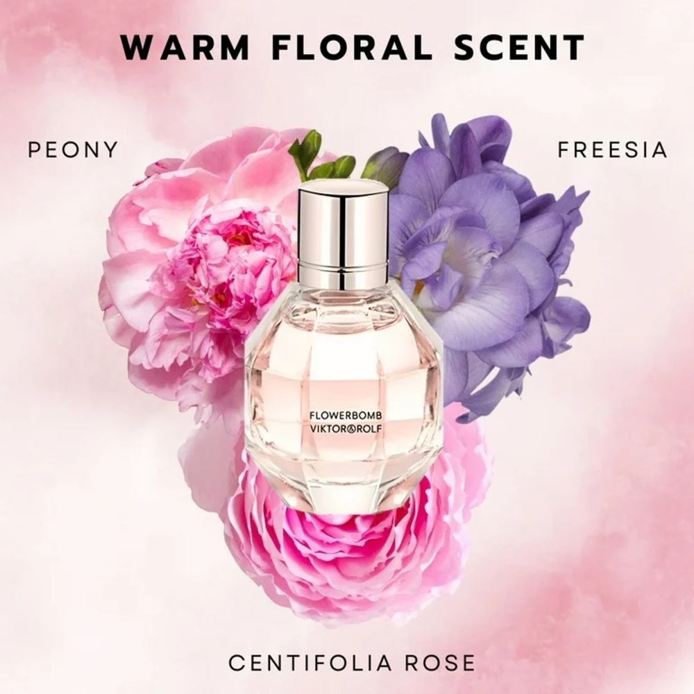 Viktor & Rolf Flowerbomb Mini Scented Bottle Spray 7ml - Picture 2 of 6